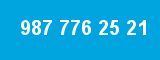 987 776 25 21 987 776 25 21